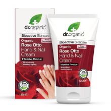 Dr. Organic, Rose Otto Hand & Nail Cream, 125ml